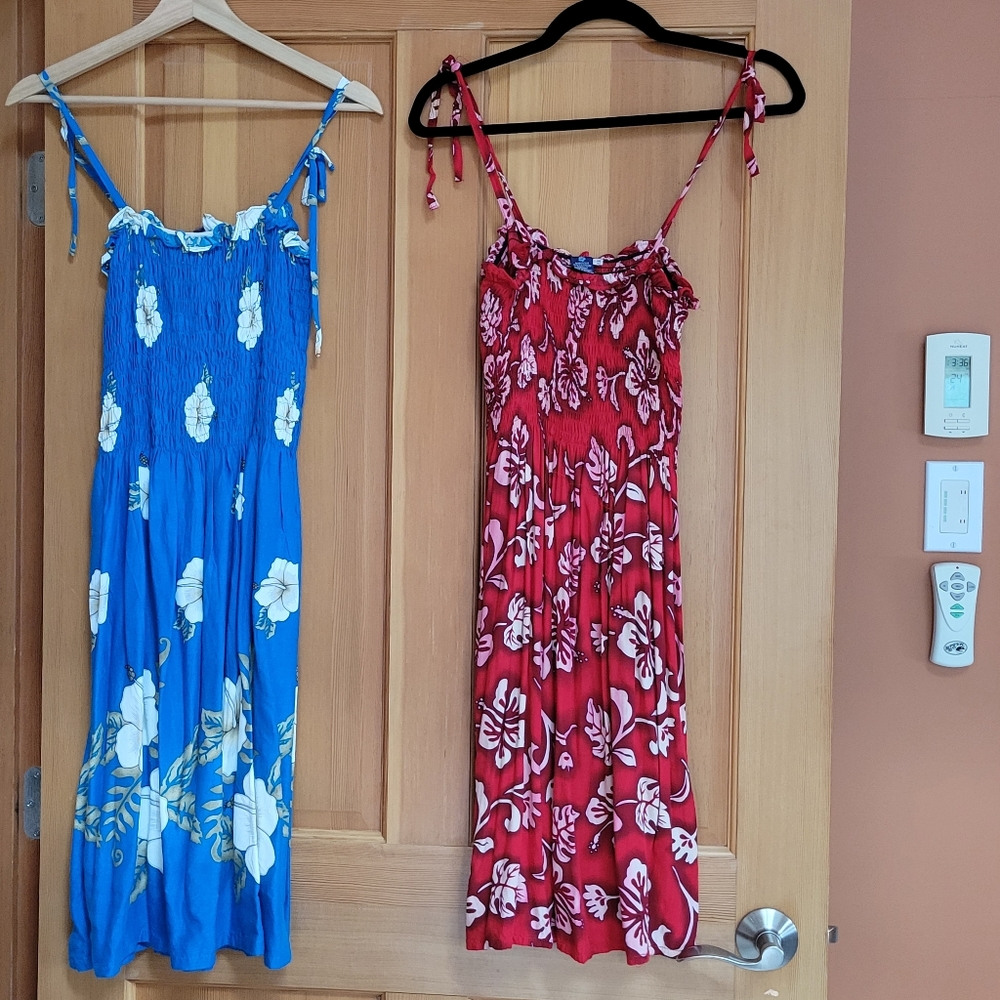 Hawaiian style dresses